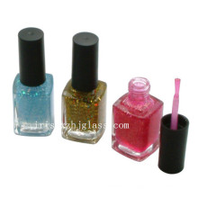 Empty Nail Polish Glass Bottles with Brush Caps 20ml